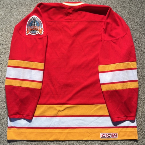 Calgary Flames CCM Jersey - Picture 2 of 5